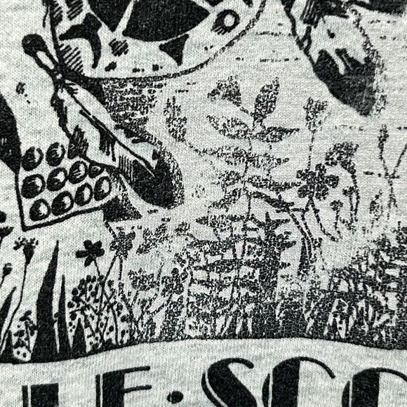 Vintage BSA Hale Scout Reservation T Shirt Mens Medium Boy Scouts Indian Gray - Picture 12 of 15